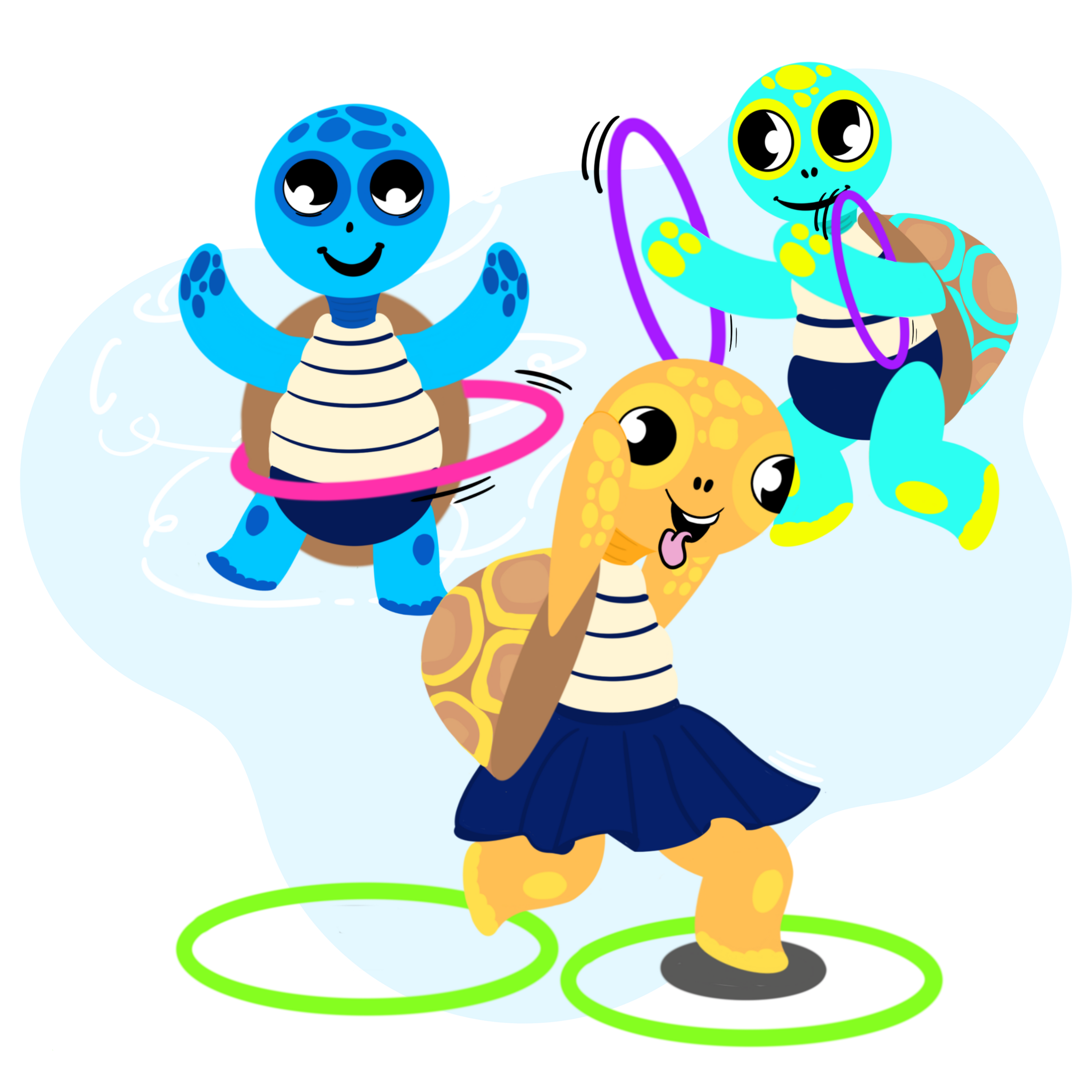Illustration Arthur la Tortue – promouvoir l'égalité fille-garçon et lutter contre les stéréotypes de genre, univers pédagogique inclusif maternelle