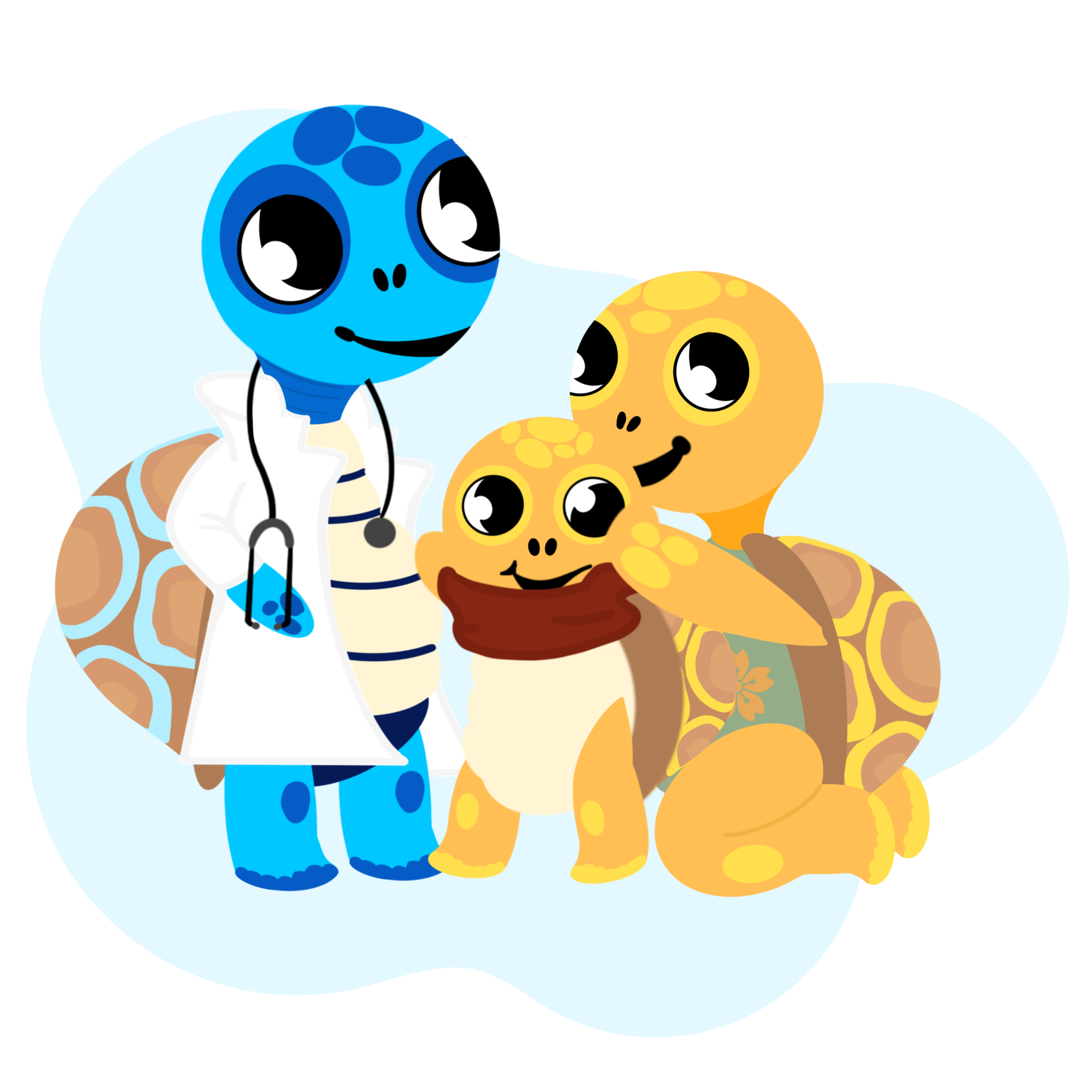 Illustration Arthur la Tortue – comment aborder le respect avec des enfants de 3 - 6 ans en maternelle
