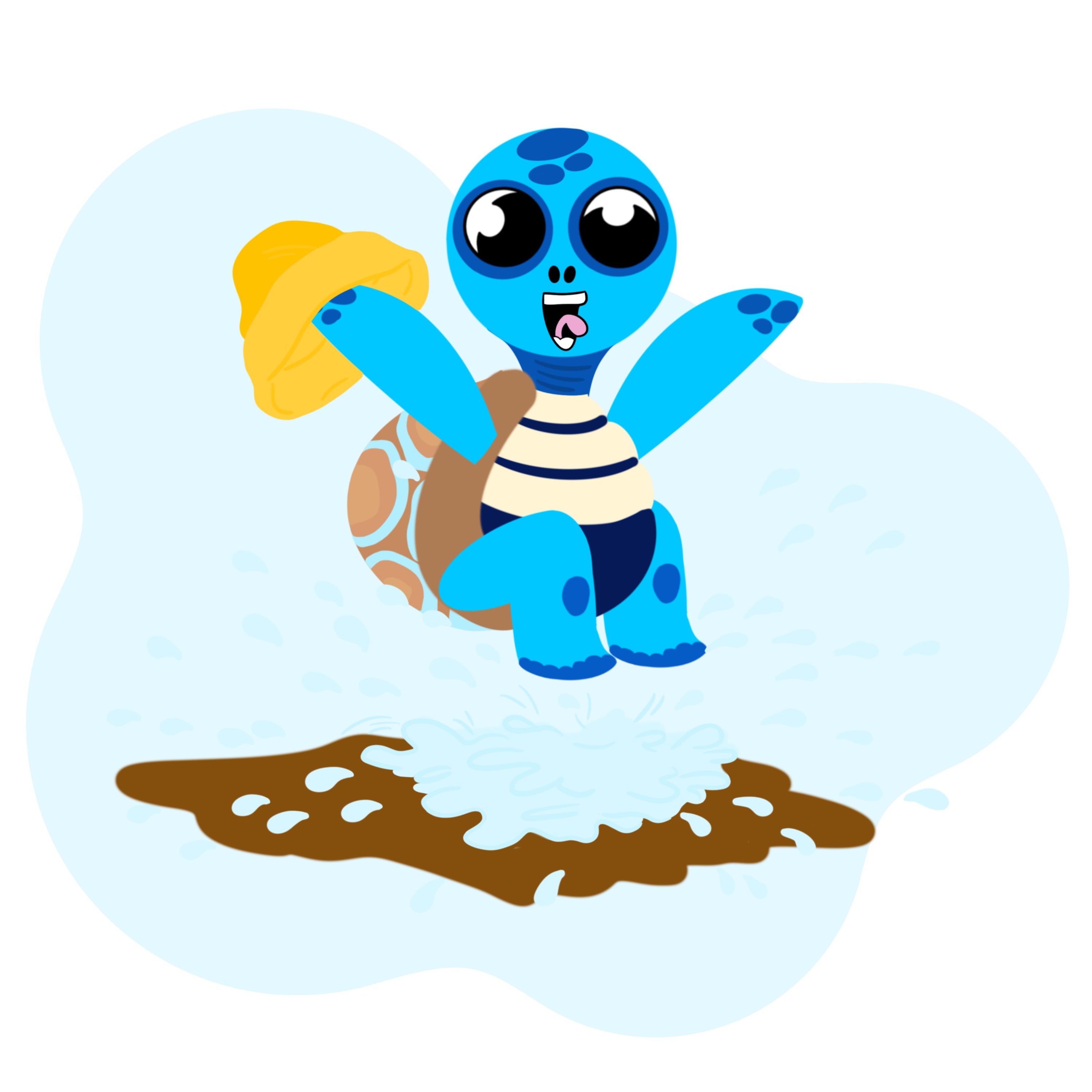 Illustration Arthur la Tortue – comment aborder les sentiments avec des enfants de 3 - 6 ans en maternelle