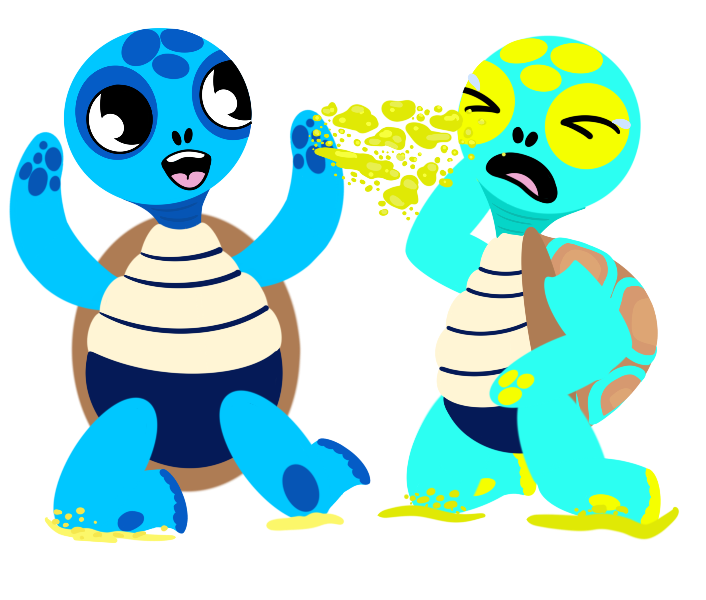 Illustration Arthur la Tortue – identifier différents types de sentiments autour des émotions, kit pédagogique EVAR axe 2 maternelle