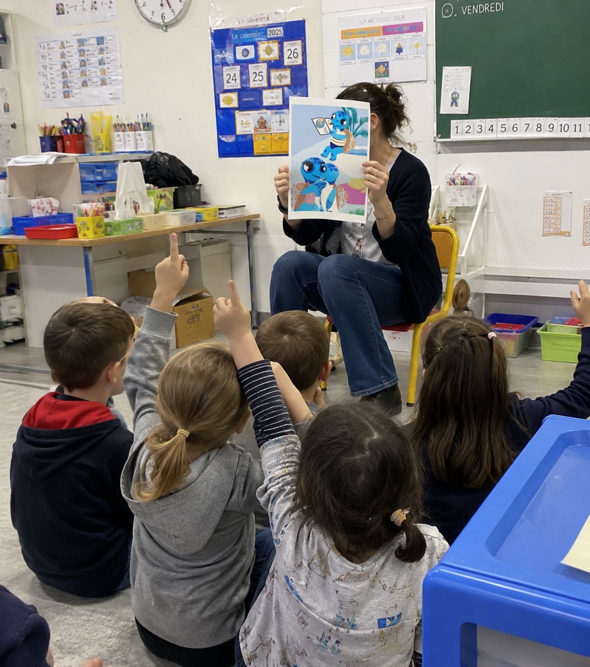 Comprendre l’intimité du corps dans la salle de bain : séance en GS de l’école St-Joseph de Cherbourg 