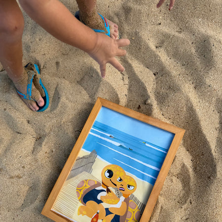 Enfant découvrant les illustrations d'Arthur la Tortue – activité d'éducation affective maternelle autour des émotions et du respect